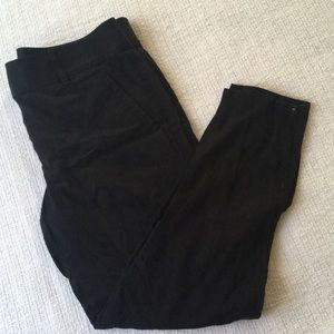 Loft cropped pants w/ zippered ankle